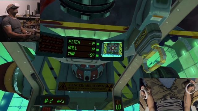 Space Docker - Meta Quest 2 Gameplay смотреть онлайн