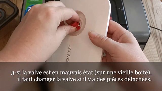 3-Problème de mise sous vide alimentaire : ma boite ne garde pas bien le vide, l'air revient vite ! смотреть онлайн