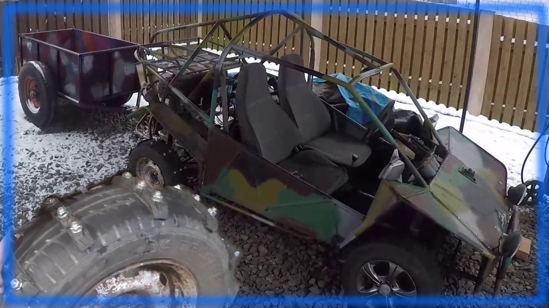 Шины с болтами своими руками смотреть онлайн