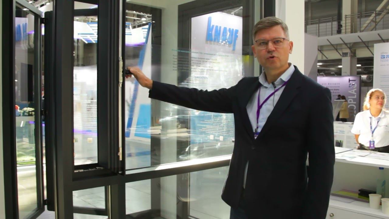 Витражная конструкция Alumak F50+вентстворка смотреть онлайн