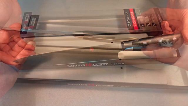 Обзор ножа для нарезки (слайсера) Samura Pro-S смотреть онлайн