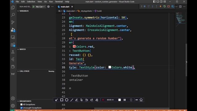 Flutter Random Number Generator App | by CodingSides смотреть онлайн
