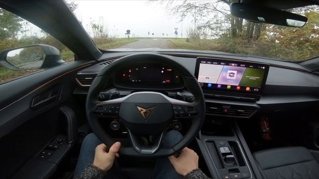 Cupra Formentor VZ e-Hybrid 245 hp 0-100 km/h - WET ROAD смотреть онлайн
