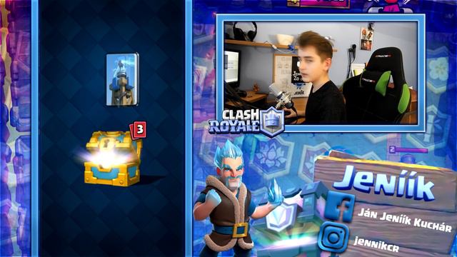 ROYAL GHOST OPENING! DNES MUSÍ PADNOUT!! • CLASH ROYALE OPENING |Jeniik смотреть онлайн