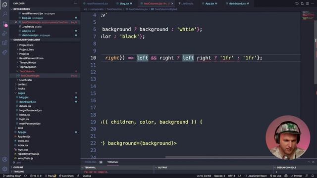 How to build a blog with React JS [ Building best web development projects for resume live ] смотреть онлайн