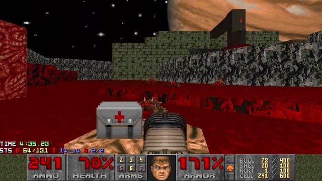 Base Ganymede E3M5 - Untitled [Doom, UV, Pistol, 100%] смотреть онлайн