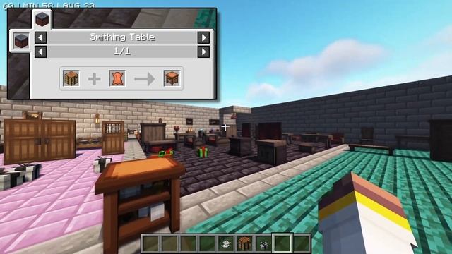 DECORACIÓN A OTRO NIVEL - Minecraft Fantasy's Furniture Mod смотреть онлайн