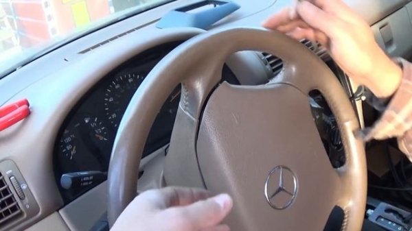 Remove and Replace Left / Steering Wheel Airbag Mercedes W163 ML230 ML320 ML270 ML350 ML400 ML430