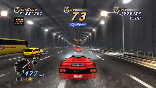 Outrun Online Arcade (2009) Outrun Mode - 15 Continuous Course смотреть онлайн