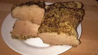 Домашняя буженина из свинины. Мясо вареное в пакете в собственном соку. Нежная и сочная! смотреть онлайн