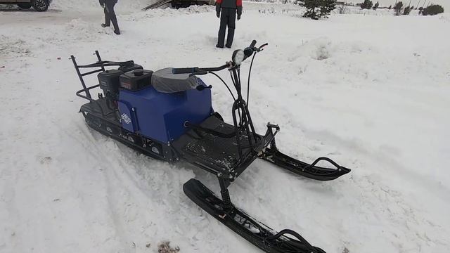 Мотобуксировщик ЛИДЕР-3-16 c двигателем LIFAN KP420E смотреть онлайн