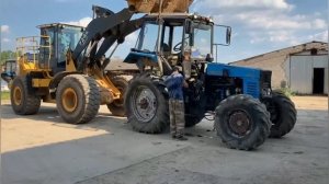 Ремонт МТЗ 1221, передачи странный предмет... То они есть,то их нет...