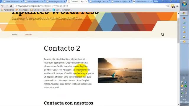Contact form 7 captcha. Parte 4. Cómo añadir un captcha a nuestro formulario смотреть онлайн