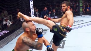 ИСЛАМ МАХАЧЕВ - АЛЕКСАНДР ВОЛКАНОВСКИ 2. НОКАУТ. UFC 294 ПОЛНЫЙ БОЙ