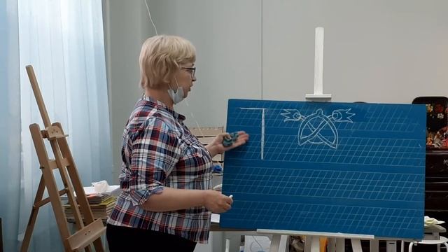 Уроки Затомской росписи Урок 1 Рисуем буквицу Т смотреть онлайн