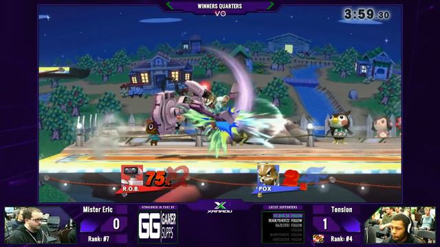 S@X 150 - Mister Eric (R.O.B) Vs. Tension (Fox) SSB4 Winners Quarters - Smash Wii U - Smash 4 смотреть онлайн