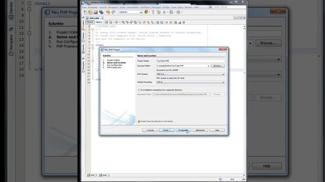 NetBeans + XAMPP - Installation - PHP Hallo Welt! смотреть онлайн