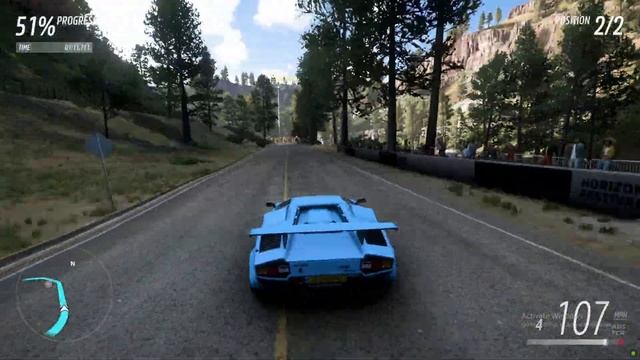 Lamborghini Countach VS Freight Train | FORZA HORIZON 5 | RPM Euro Games Controller Gamepad Gamepla смотреть онлайн