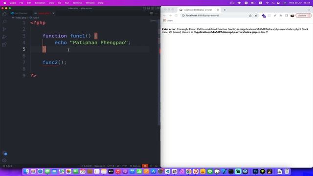 ทำความรู้จัก Error ใน PHP ที่มักเจอบ่อยมากกก! พร้อมวิธีการป้องกัน มาดูกันเลย!! ??? смотреть онлайн