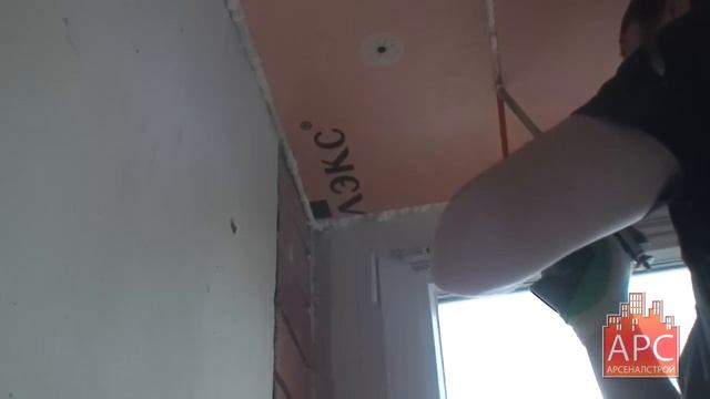 Технология утепления лоджии П-44Т пеноплексом смотреть онлайн