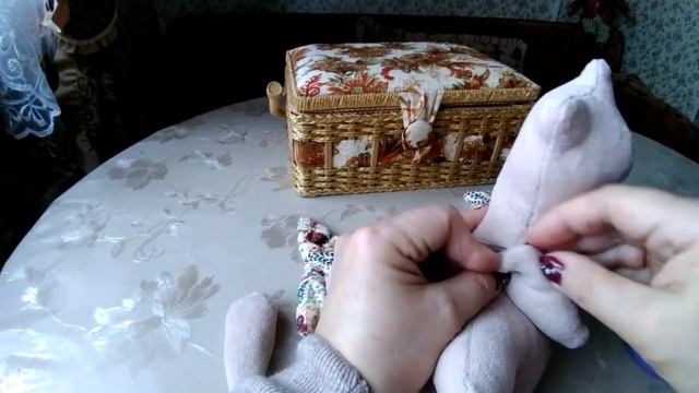 Летящий котик в стиле Тильда смотреть онлайн
