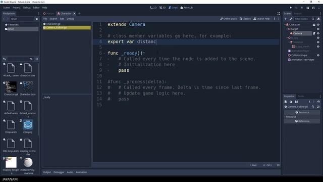Godot 3 : Camera Follow Player смотреть онлайн