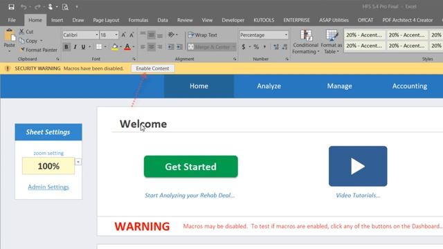 Enabling Macros in Microsoft Excel смотреть онлайн