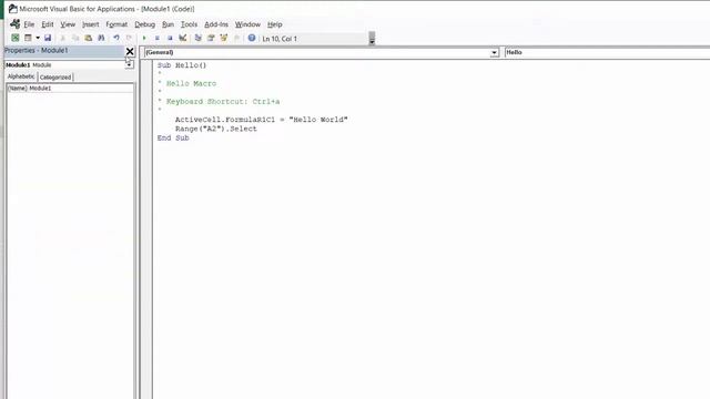 Excel VBA Tutorial for Beginners #5 - How to make Project Explorer and Properties windows visible смотреть онлайн