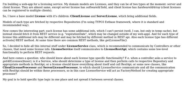 Should domain model be intelligent or there must be services, which operate it? смотреть онлайн