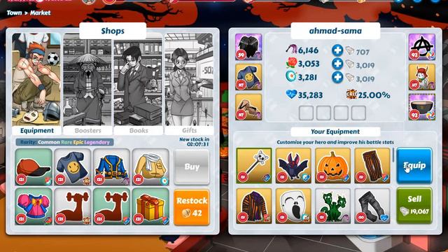 Haremheroes: Getting the Macabre Fucker Set (Helloween Revival Event) смотреть онлайн