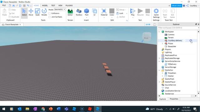 How to make a pizza delivery system in roblox studio смотреть онлайн