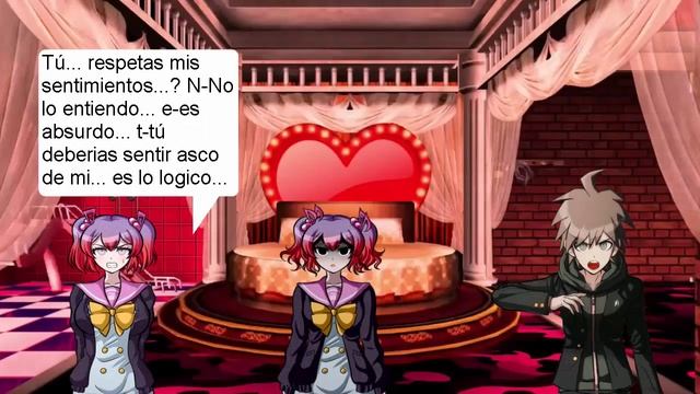 Danganronpa Sketch Hotel Love 39 Naegi y las hermanas Otonokoji смотреть онлайн