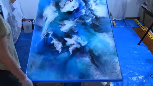 Рисование эпоксидной смолой смотреть онлайн