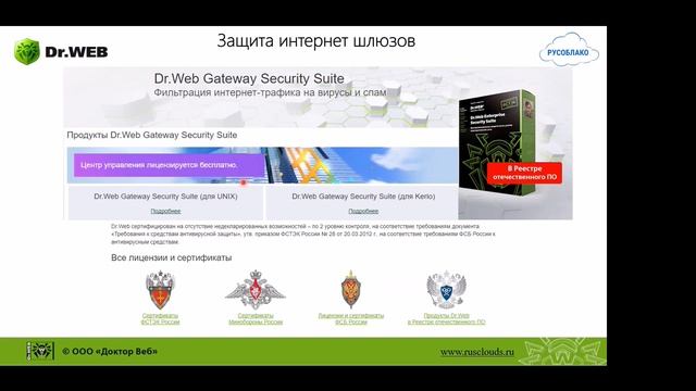 Что такое Dr Web Enterprise Security Suite?