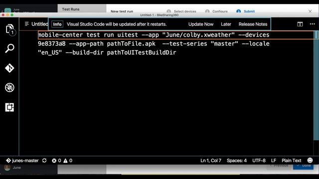 How to upload a Xamarin.UITest to Visual Studio App Center! смотреть онлайн