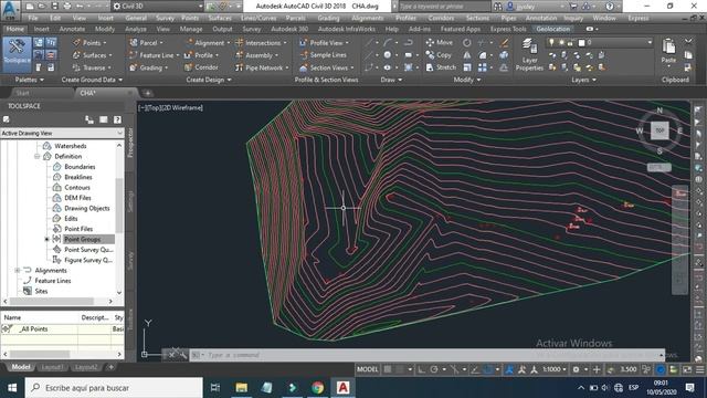 crear y suavizar curvas de nivel en civil 3d смотреть онлайн