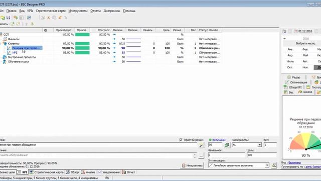Управление системами сбалансированных показателей с BSC Designer PRO смотреть онлайн