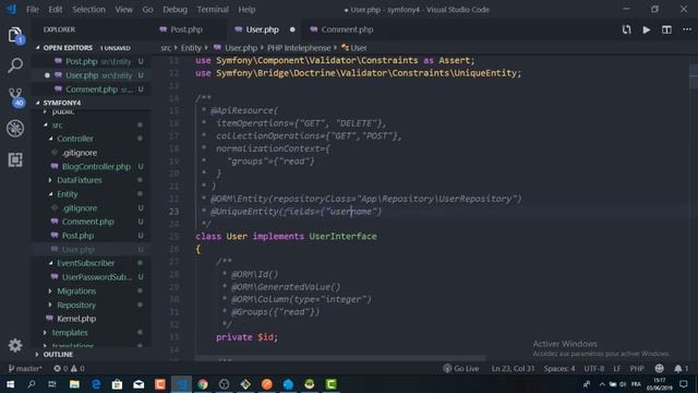 symfony 4 | APPLIQUER L'UNICITÉ SUR L'ENTITÉ смотреть онлайн