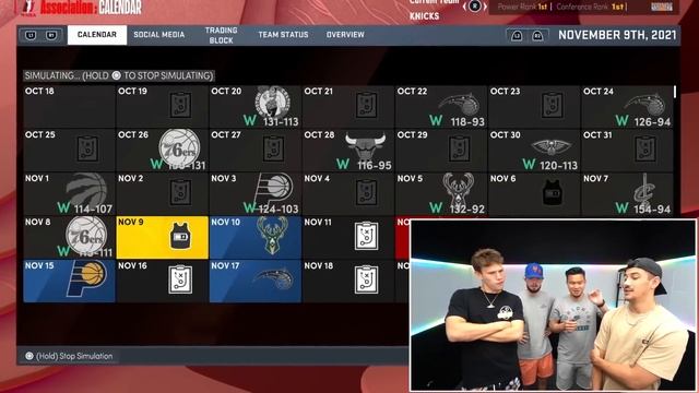 Make an 82-0 NBA Team, PLAYOFF Edition! смотреть онлайн