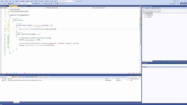 Design Pattern na prática - Strategy com C# смотреть онлайн