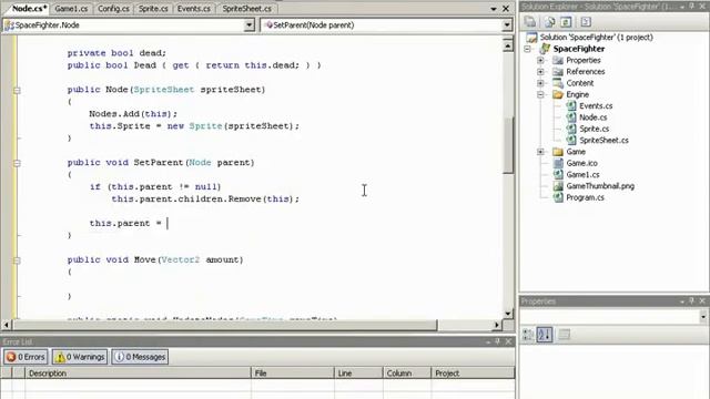 ? Node Class • Space Fighter Game • XNA and C# Game Development • MonoGame • (Pt. 57) смотреть онлайн