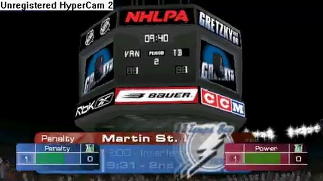 PSP Gretzky NHL 06 Vancouver Canucks vs. Tampa Bay Lightning Part 2 смотреть онлайн