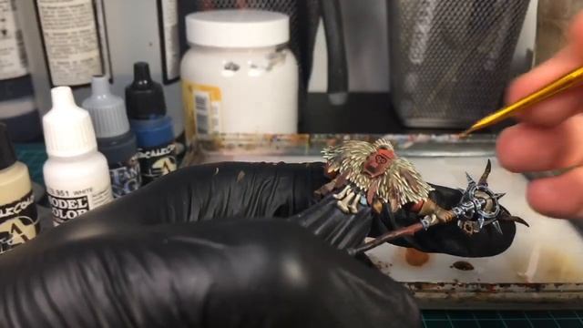 Painting Warhammer. Master of Possession. Part 3. Leather. смотреть онлайн