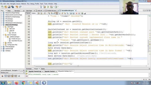 194 How to know the last accessed / retrieved / used Date and time of HttpSession | session trackin смотреть онлайн
