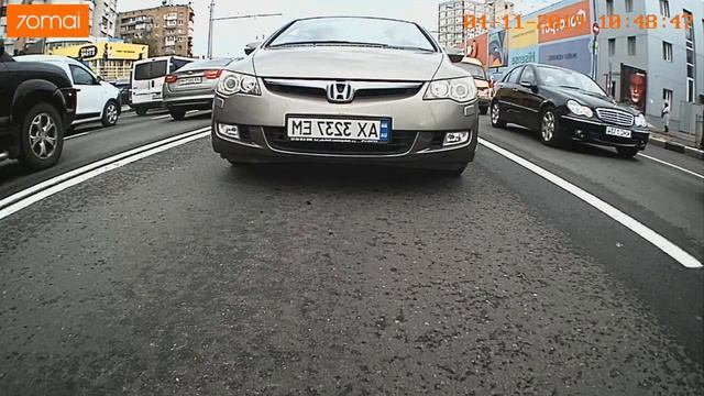 70mai Reverse Camera (камера заднего вида). Съемка днем