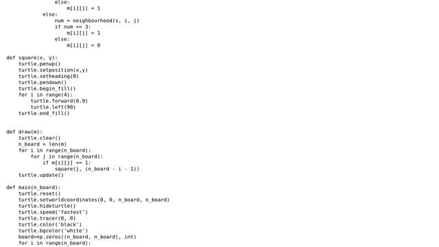 Game of life using NumPy смотреть онлайн