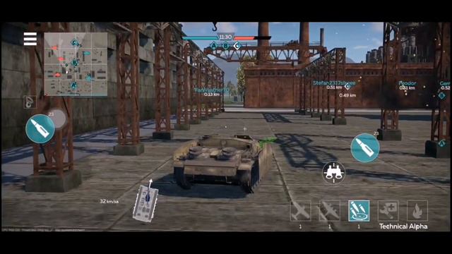 Бой на StuG III G в War Thunder Mobile смотреть онлайн