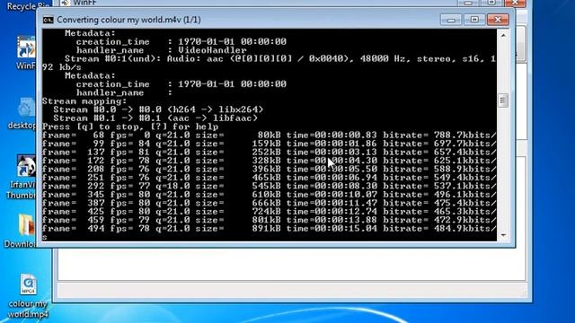 Rotate Videos using WinFF смотреть онлайн