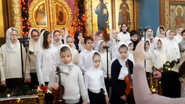 "Щедрик" детский хор Камертон смотреть онлайн